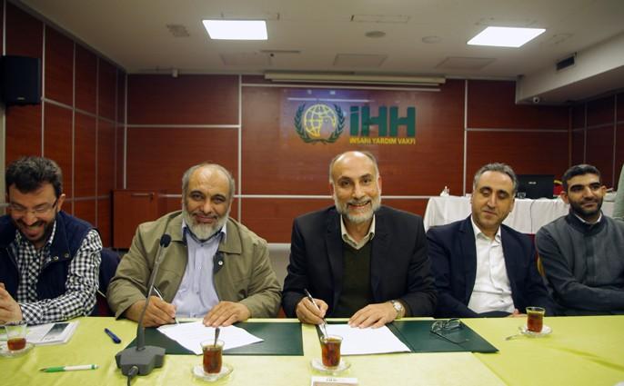 İHH ve Beytülmakdis Çalışmaları Vakfı Protokol İmzaladı