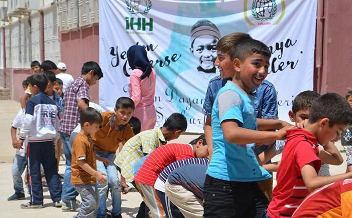 Şanlıurfa’da 500 yetim gönüllerince eğlendi