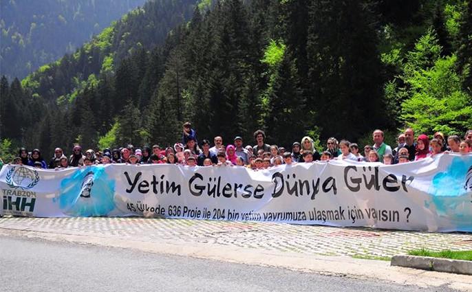 Trabzonlu yetimler için Uzungöl’de piknik