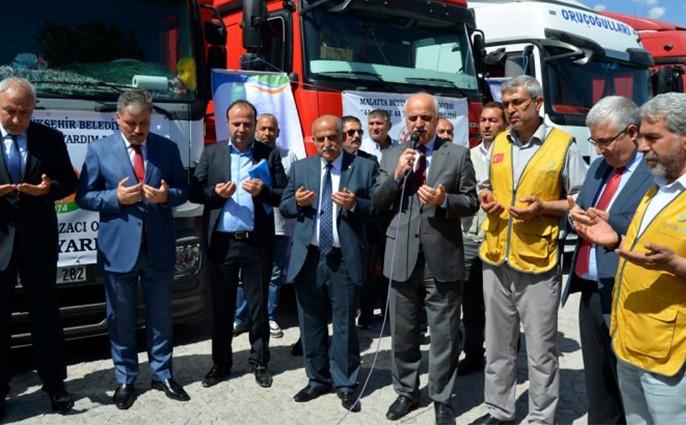 "44 günde 44 TIR yardım” kampanyası