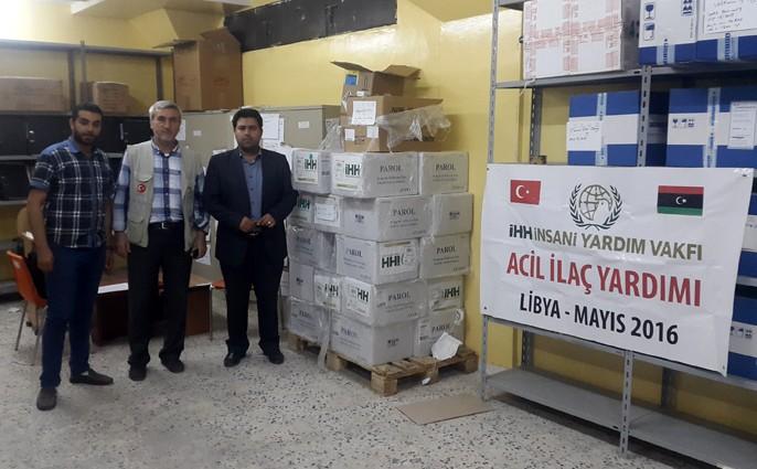 İHH’dan Libya halkına ilaç ve Ramazan yardımı