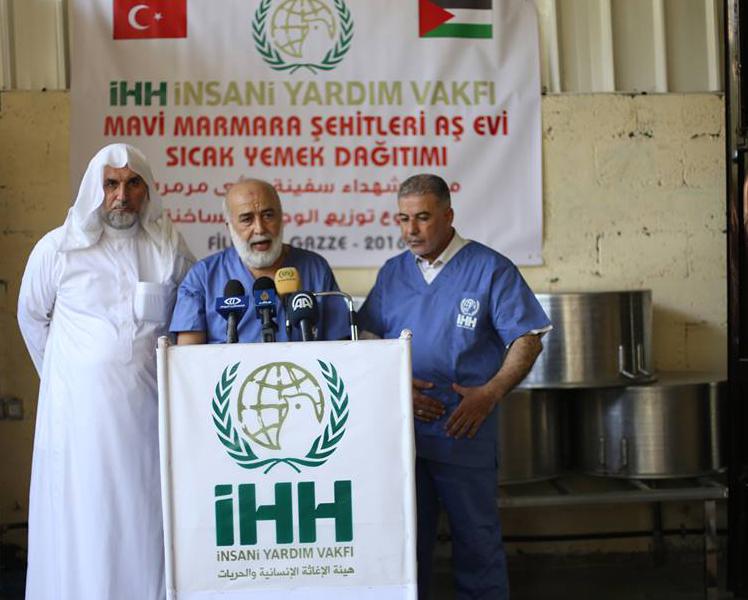 İHH’dan Gazze’ye 2 bin kişilik Aşevi