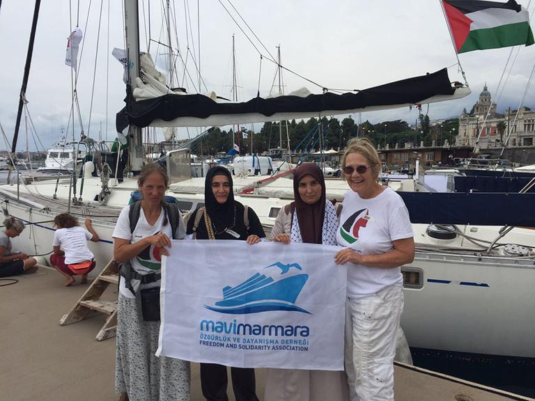 Women's Boat to Gaza Set Sail For Gaza's Freedom