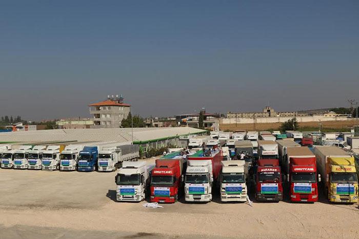 IHH Sends 250.000 Tons Flour to Syria