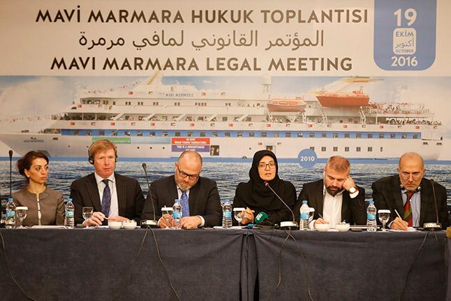 Mavi Marmara Attorneys Gathered in a Workshop