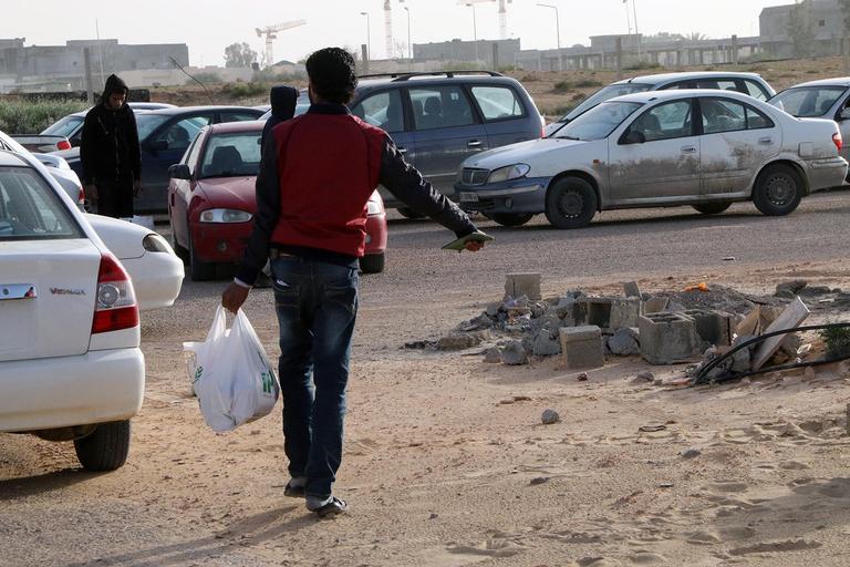İHH'dan bin 100 Libyalı aileye gıda yardımı