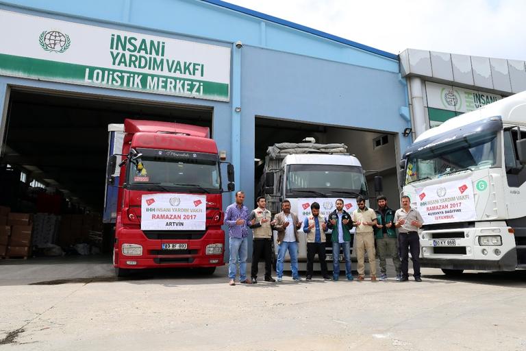 İHH kumanya TIR’ları, Ramazan için Anadolu yollarında