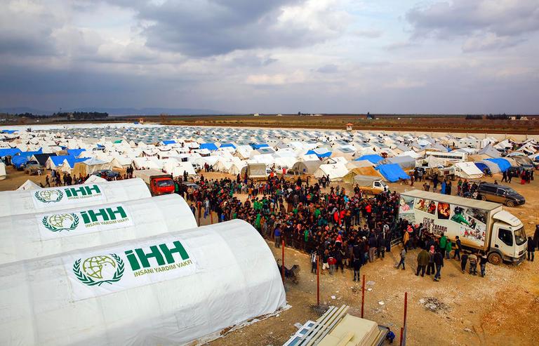 Life goes on in Syrian refugee camps