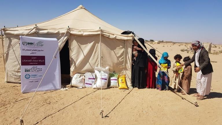 Türkiye’den Yemen’e acil gıda yardımı