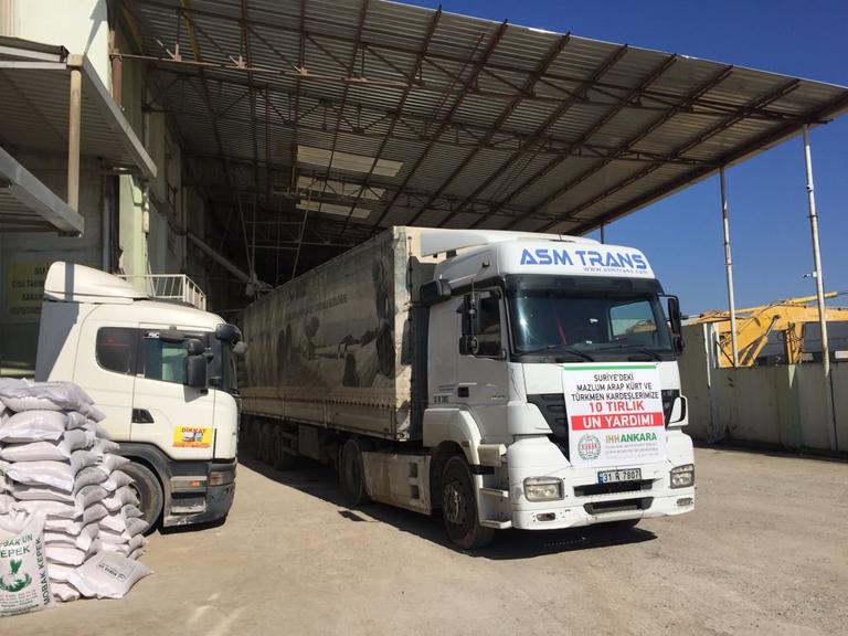 Ankara’dan Suriye’ye un yardımı