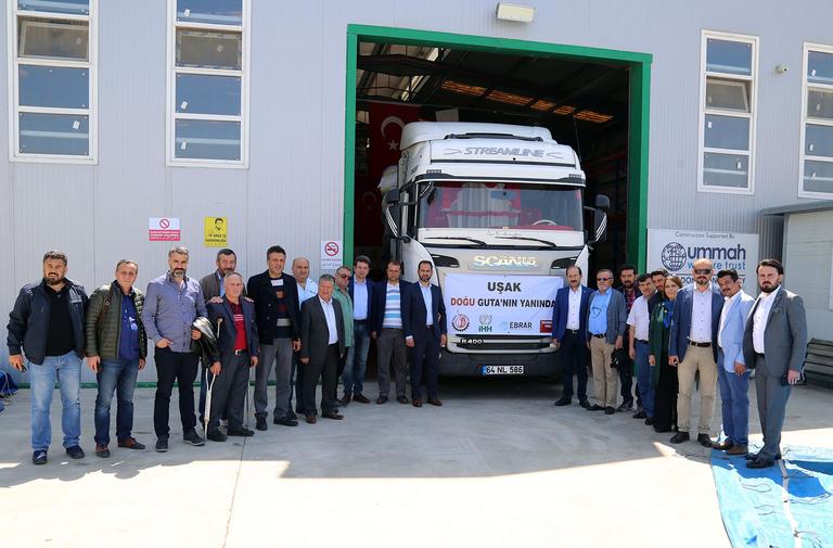 Uşak’tan Doğu Gutalılara yardım