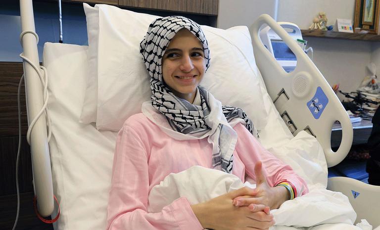 İsrail’in vurduğu Gazzeli Meryem artık iyi