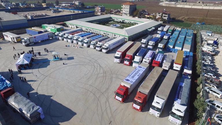 Suriye’ye 2 bin 200 TIR yardım