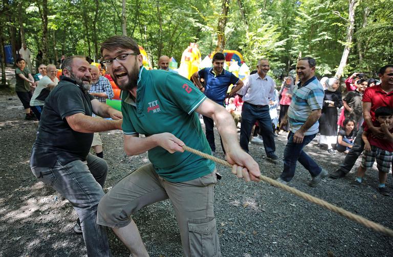 Temsilciler, piknikte buluştu