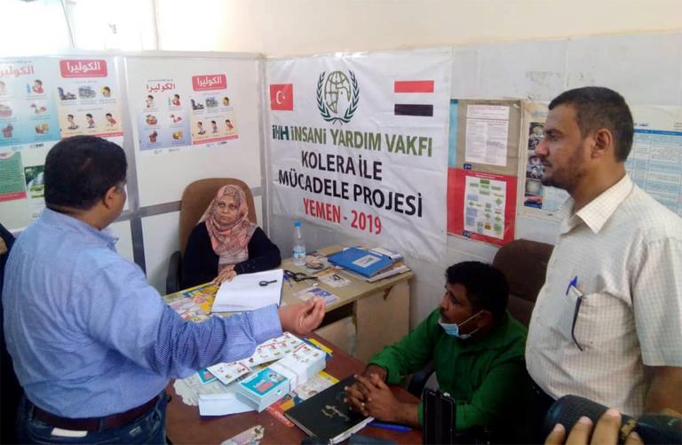 Yemen’de kolera ile mücadele