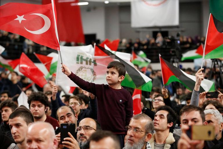 İstanbul'da Kudüs ve Mavi Marmara gecesi