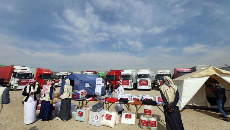 Katar'dan Suriye’ye yardım