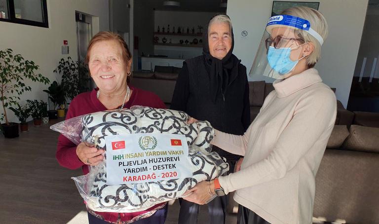 Humanitarian aid for a nursing home in Montenegro