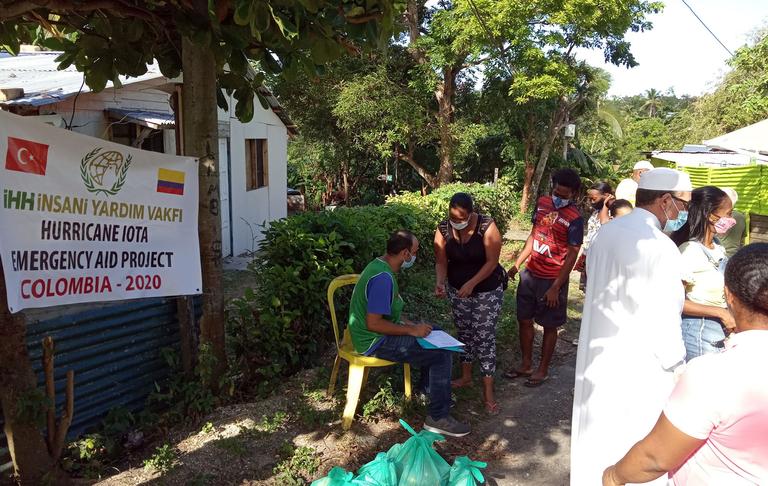 Emergency aid for Colombia and Guatemala