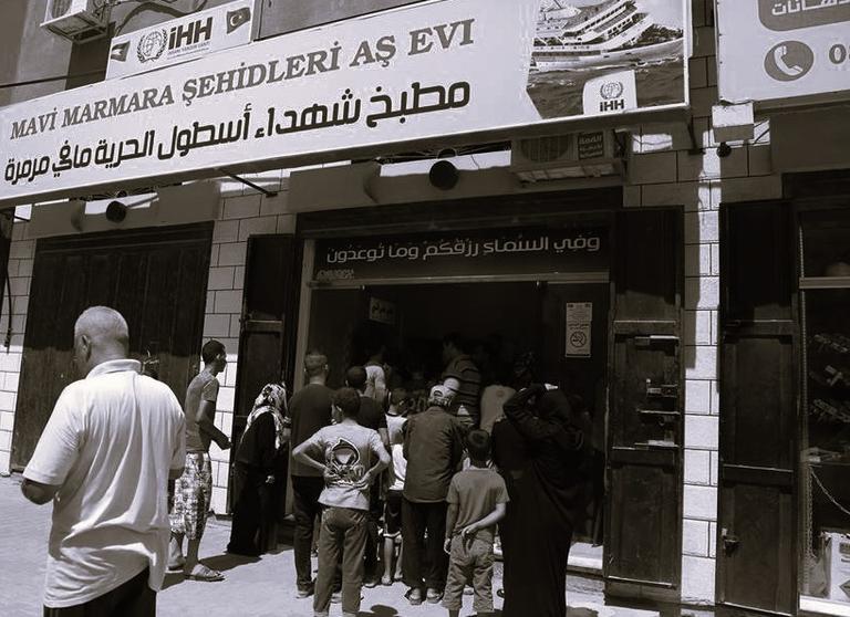 Israel Attacked IHH’s Soup Kitchen in Gaza
