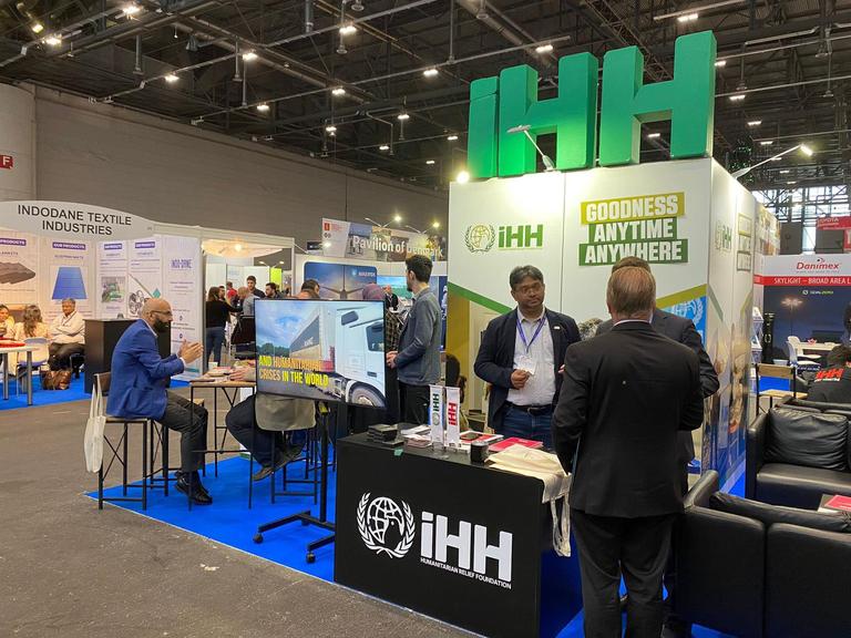 İHH AidEx 2023’e katıldı