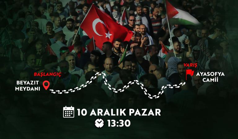 STK'lar İnsan Hakları Günü'nde Filistin için yürüyecek