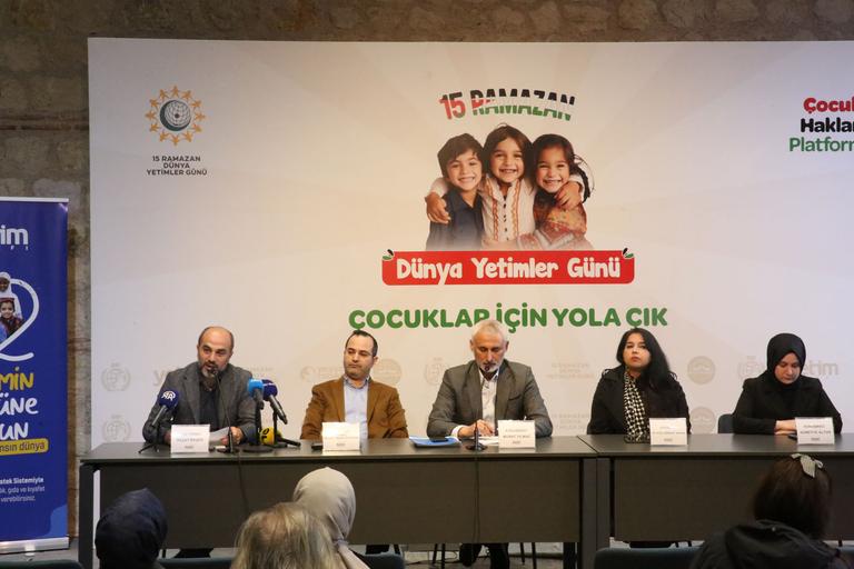 STK’lardan Dünya Yetimler Günü’nde basın açıklaması