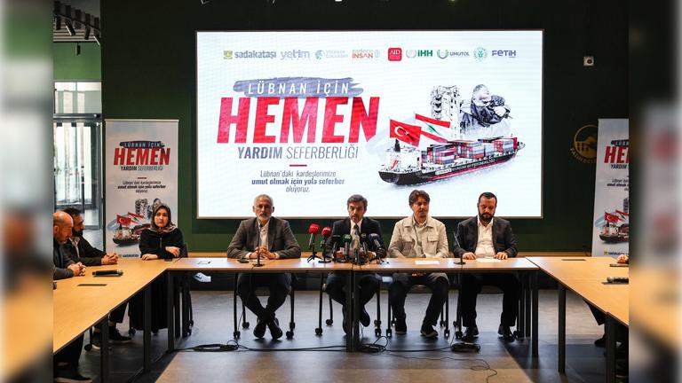 "Lübnan İçin Hemen Şimdi Yardım Seferberliği"