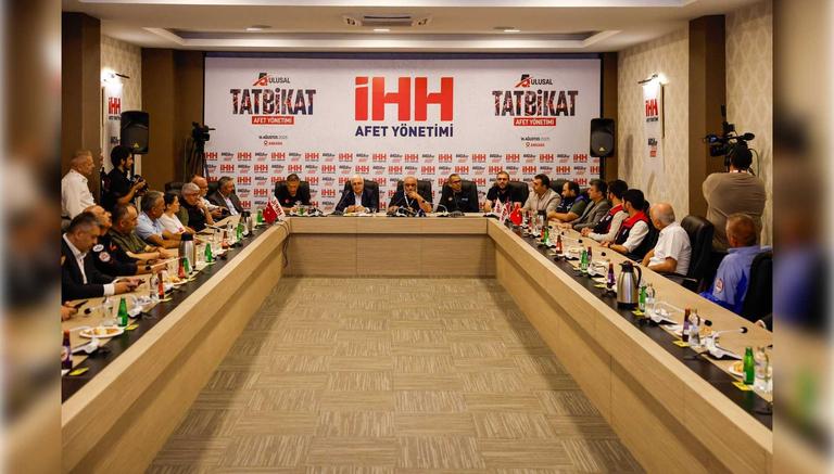 İHH’dan 5. Ulusal Afet Yönetimi Tatbikatı Basın Toplantısı