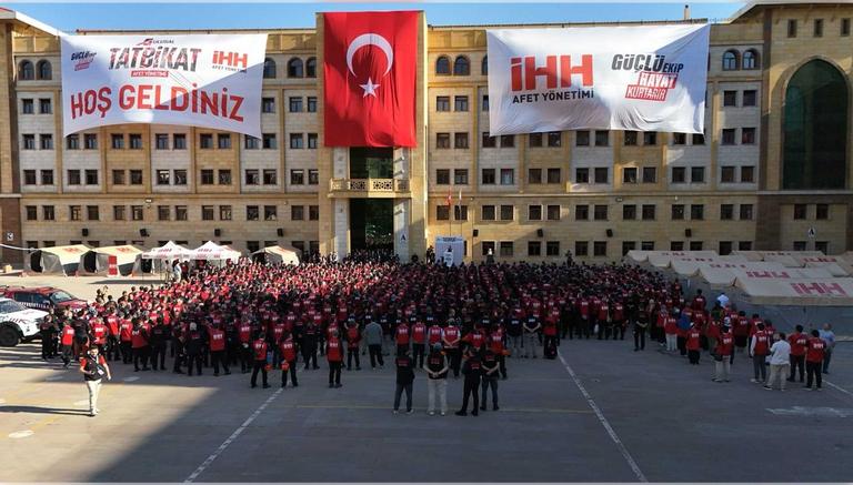 İHH 5’inci Ulusal Afet Yönetimi Tatbikatı başarıyla gerçekleştirildi