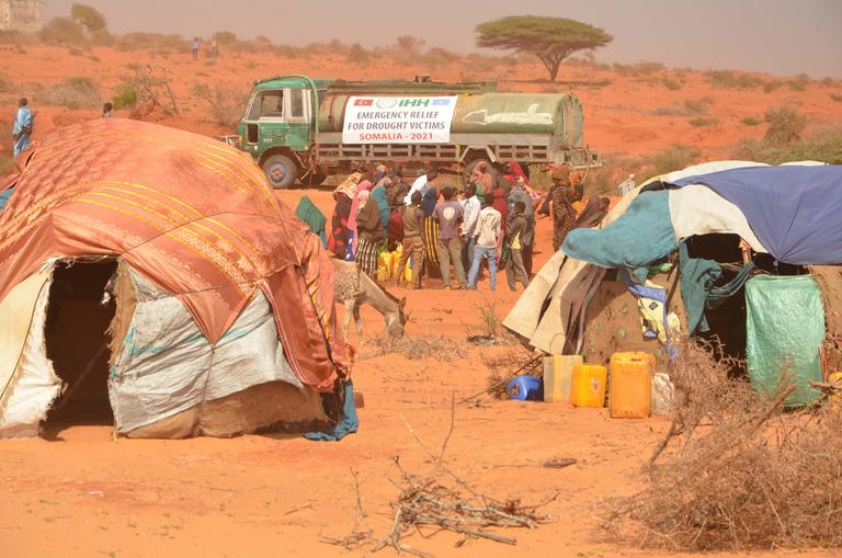 2.8 million people have been affected by the drought in Somalia