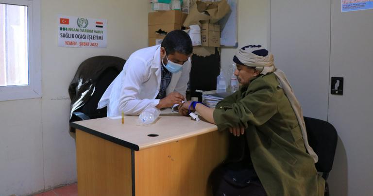 Yemen’de sağlık hizmetlerine destek