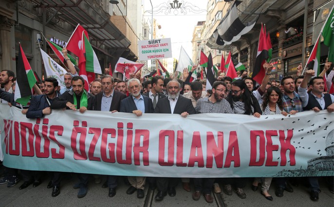 March for Free al-Quds in 6th Anniversary of Mavi Marmara