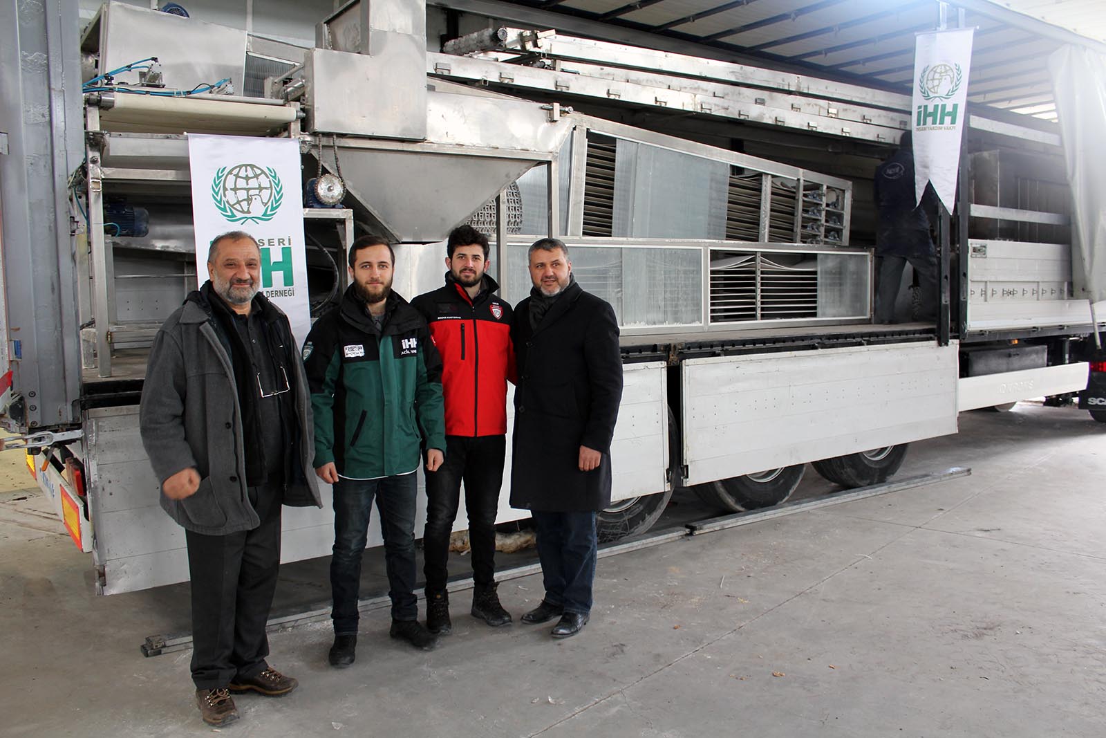 مدينة قيصري التركية تتبرع بفرن خبز لسوريا