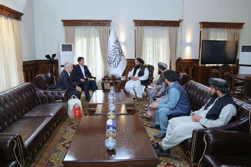 Afganistan Dışişleri Bakanı’na ziyaret