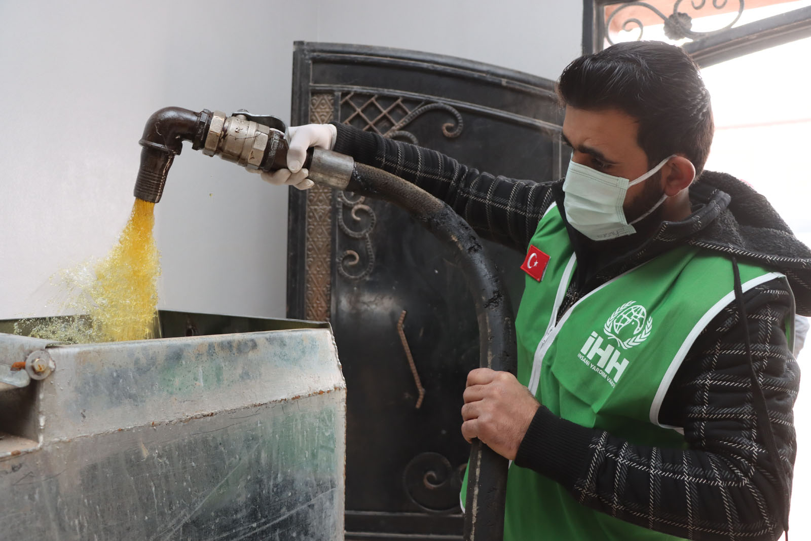 Heating support for schools in Syria