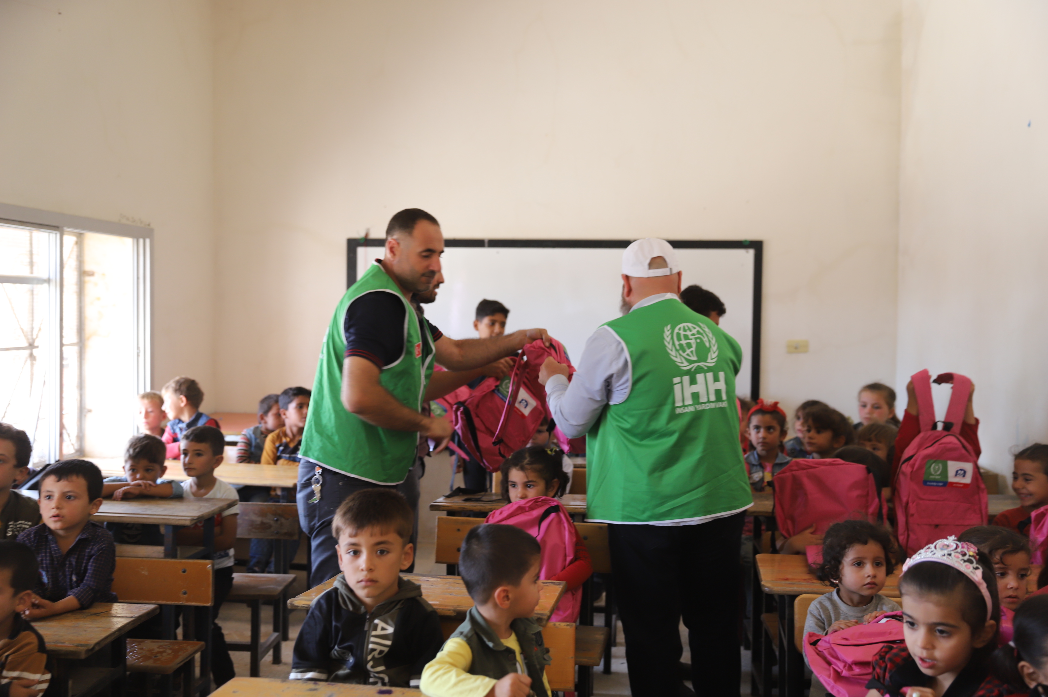 İHH’dan Suriye’de eğitim desteği