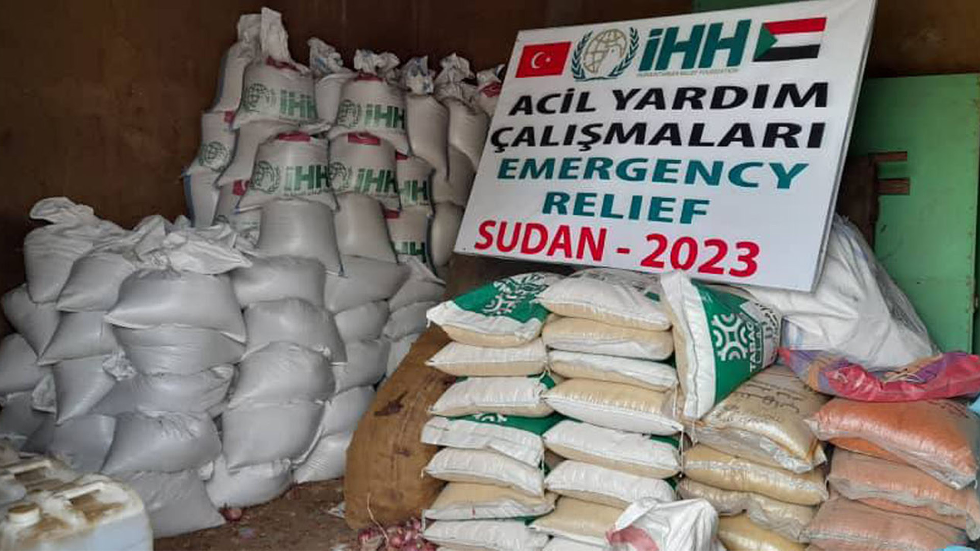 Humanitarian aid from IHH to the people of Sudan who migrated to Chad