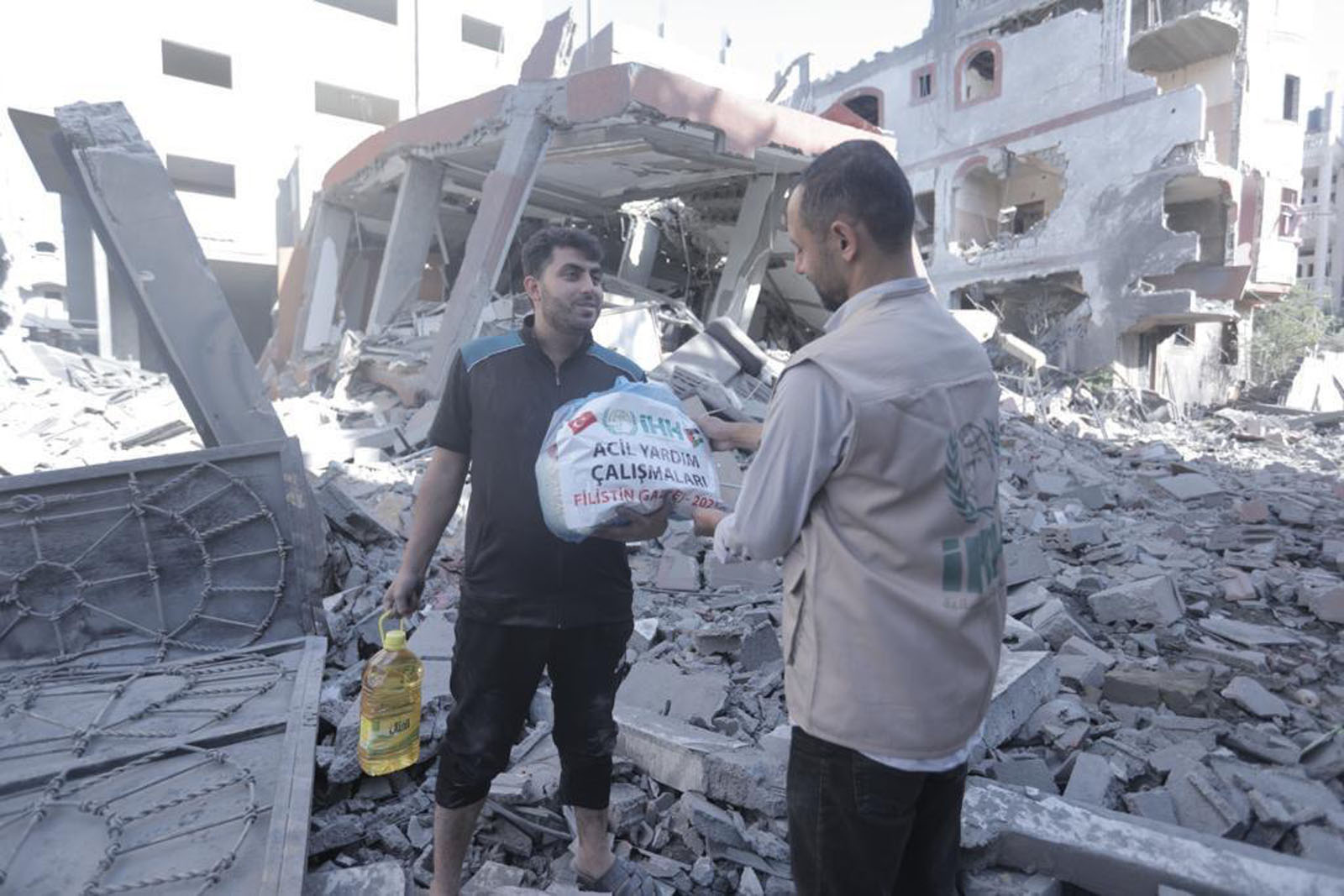 IHH supplied aid to 80.000 people in Gaza