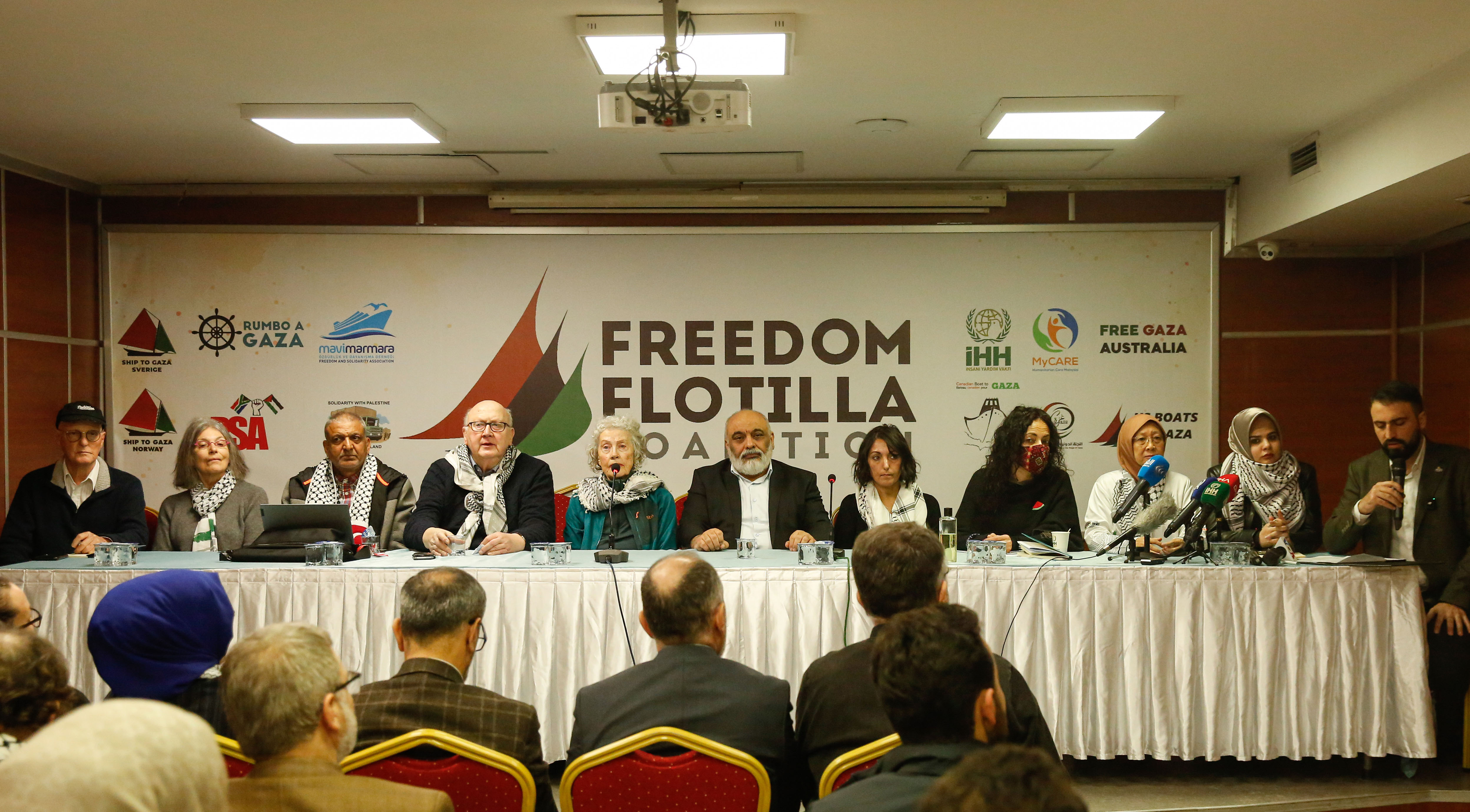 The Freedom Flotilla Coalition aims to sail at the end of March