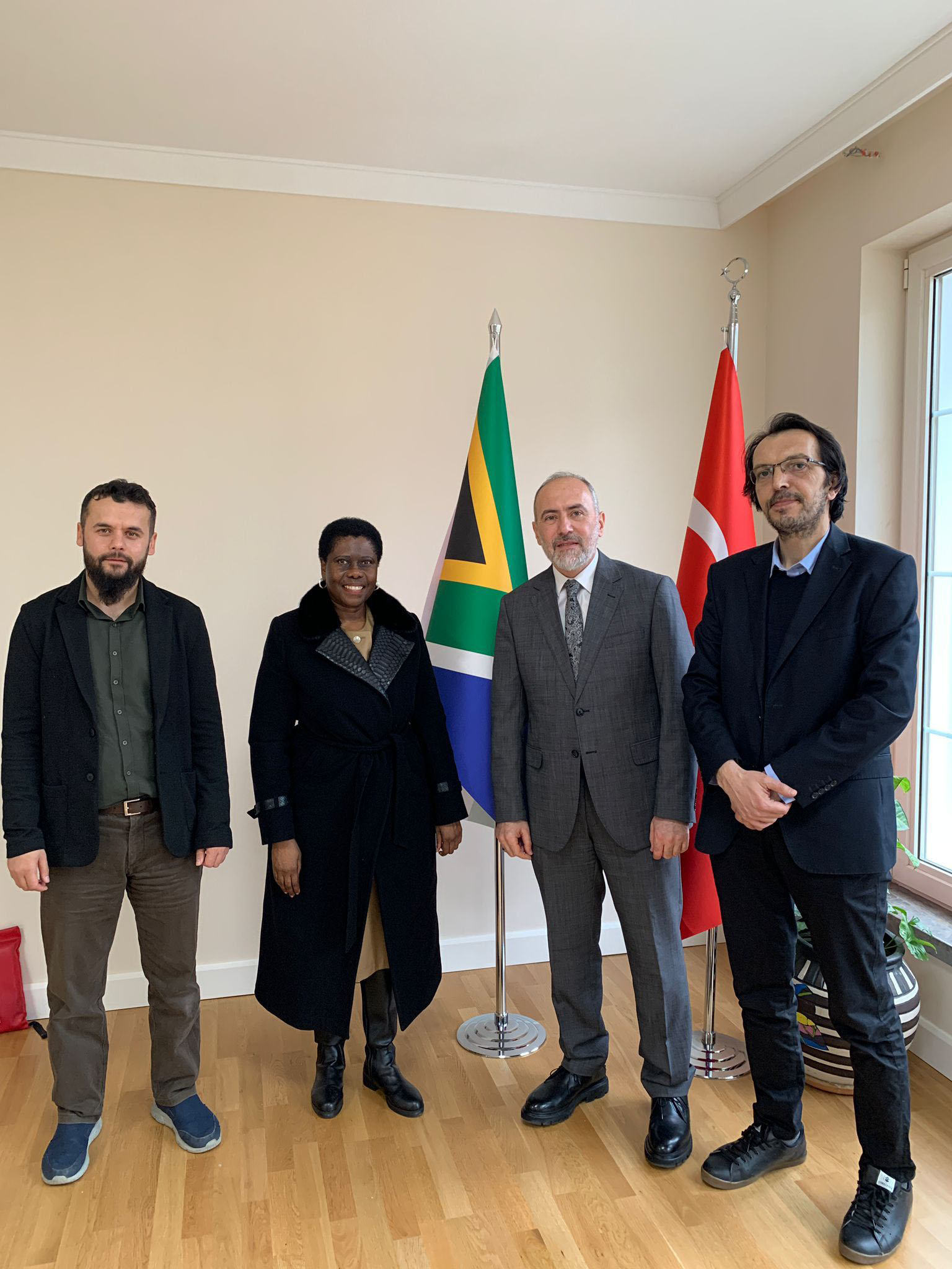 İHH’dan Güney Afrika Büyükelçisi’ne teşekkür ziyareti