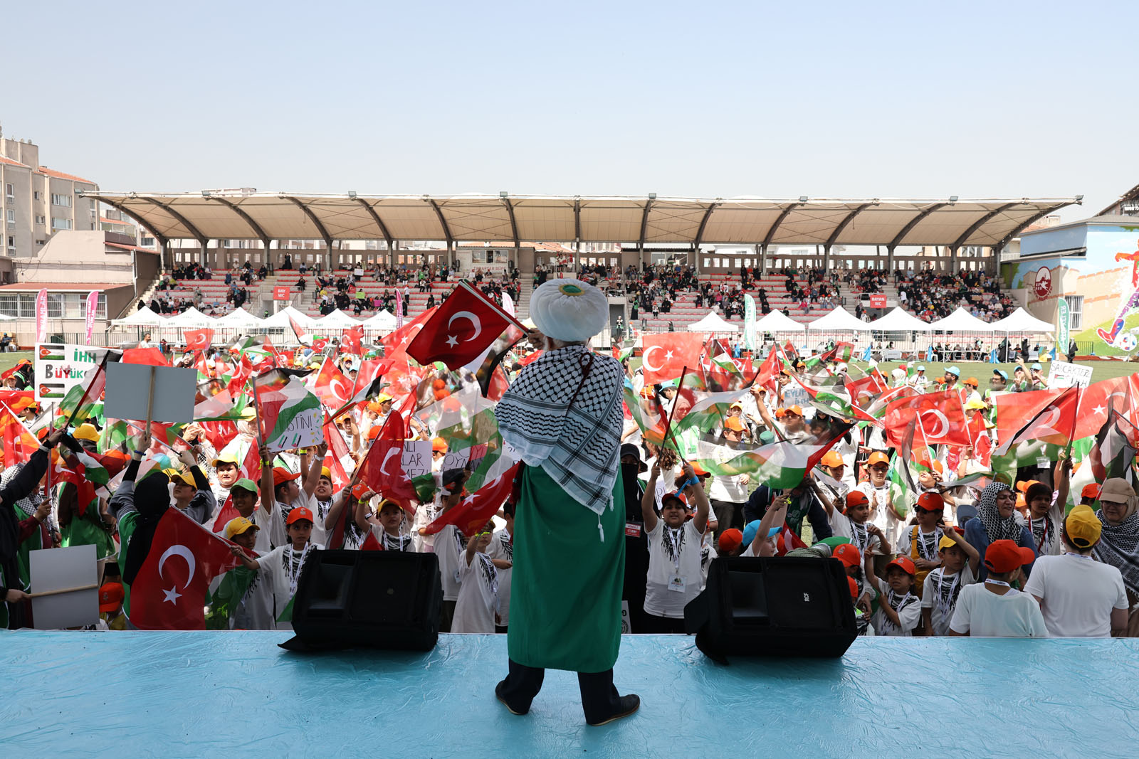 İstanbul’da “Gazze Kardeşlik Şenliği” düzenlendi