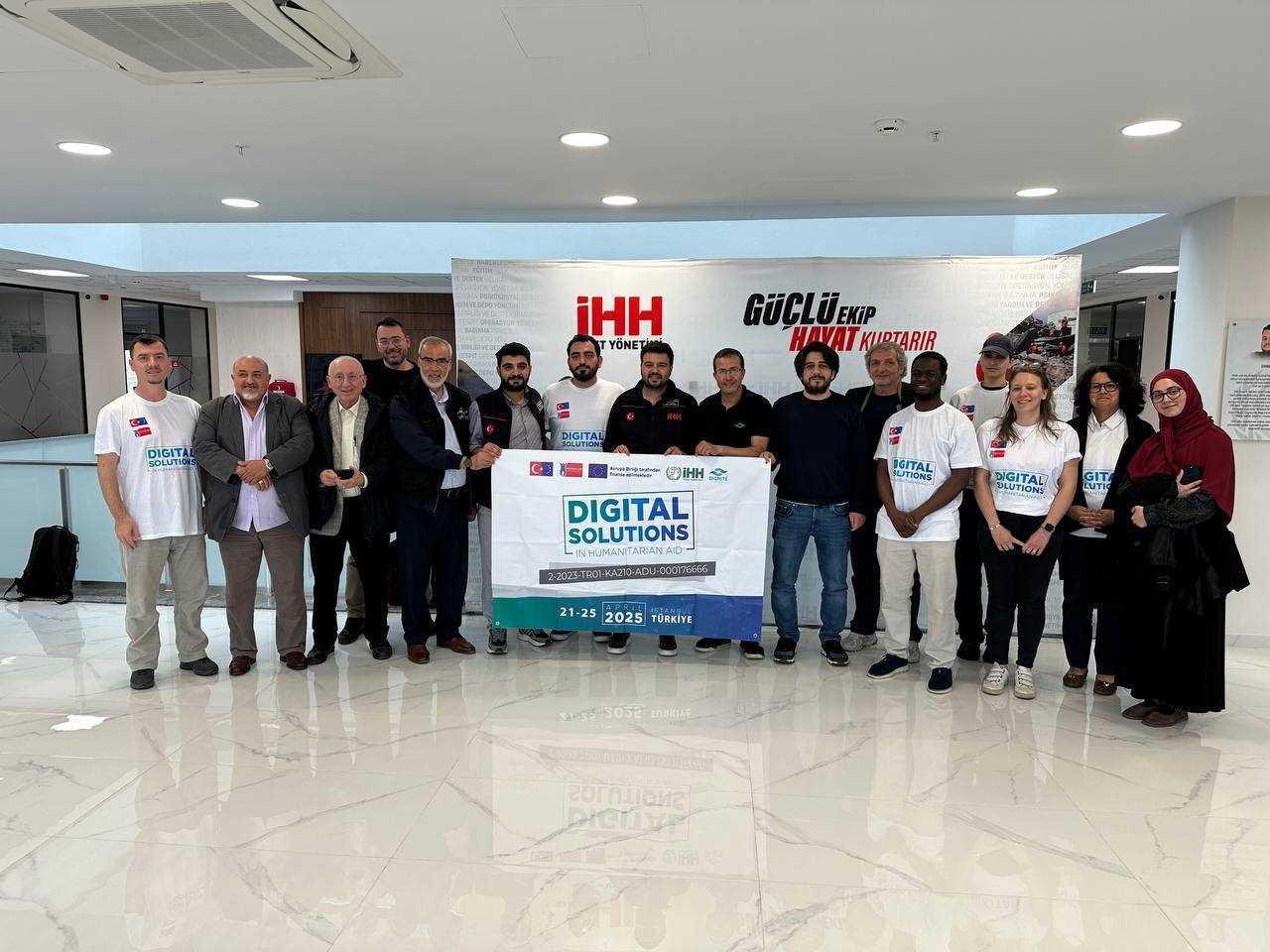 IHH and DIGNITÉ International Completed the "Digital Solutions in Humanitarian Aid" Project