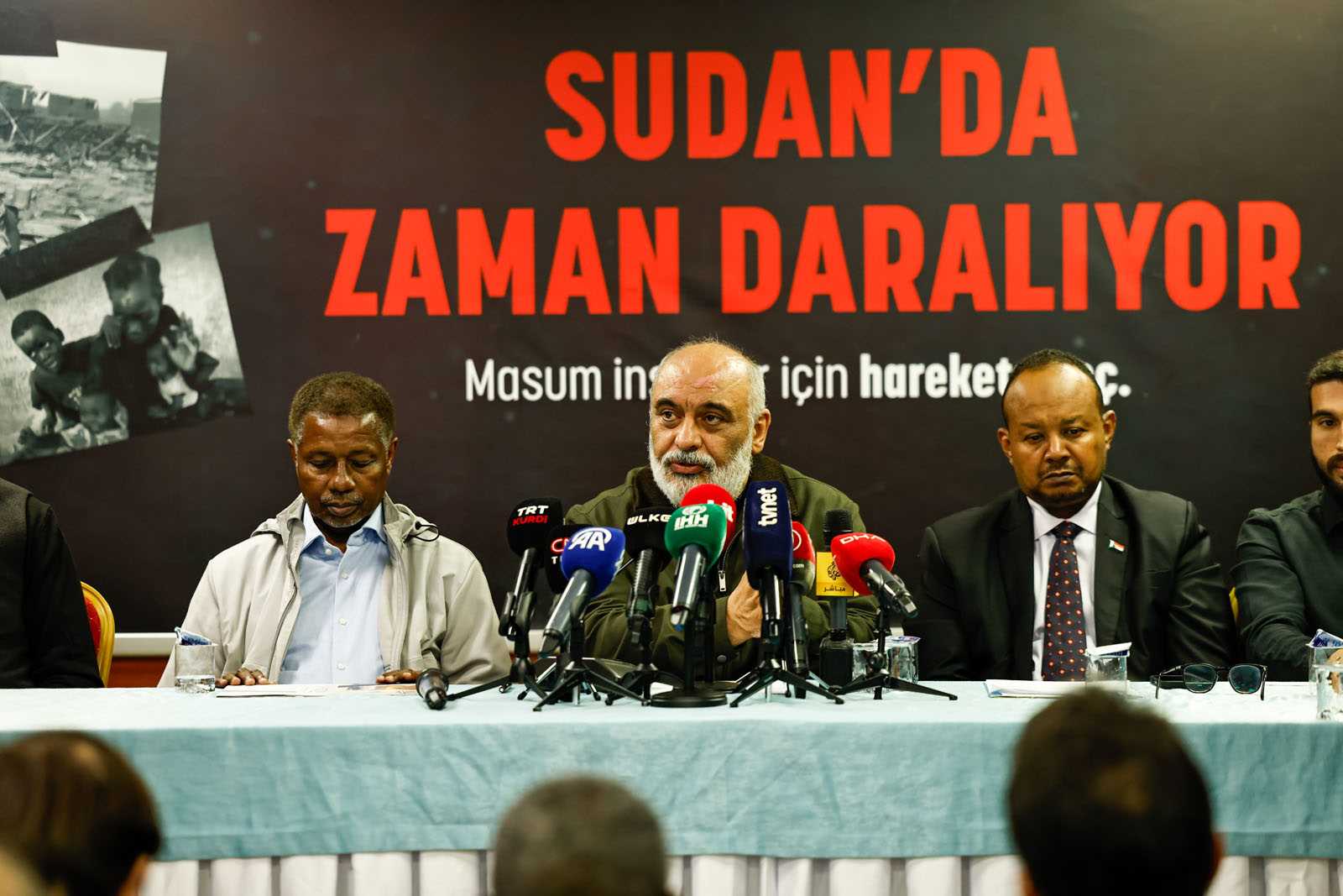 İHH'dan basın açıklaması: “Filistin’e saldıranlar kimlerse, Sudan’a saldıranlar da onlar”