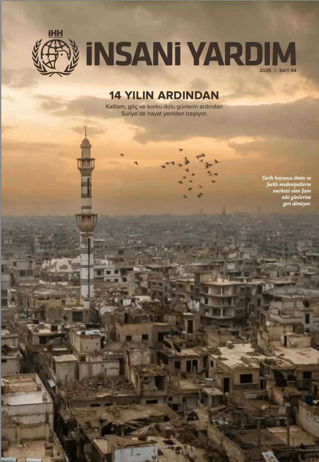 İHH İnsani Yardım Dergisi 84. Sayı