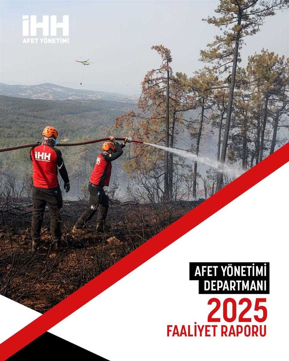 Afet Yönetimi Departmanı 2025 Faaliyet Raporu